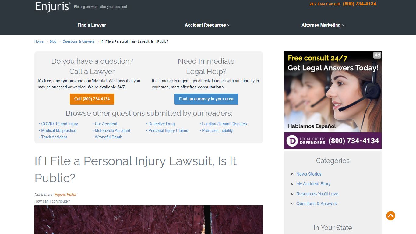 If I File a Lawsuit, Will It Be Public? - Enjuris